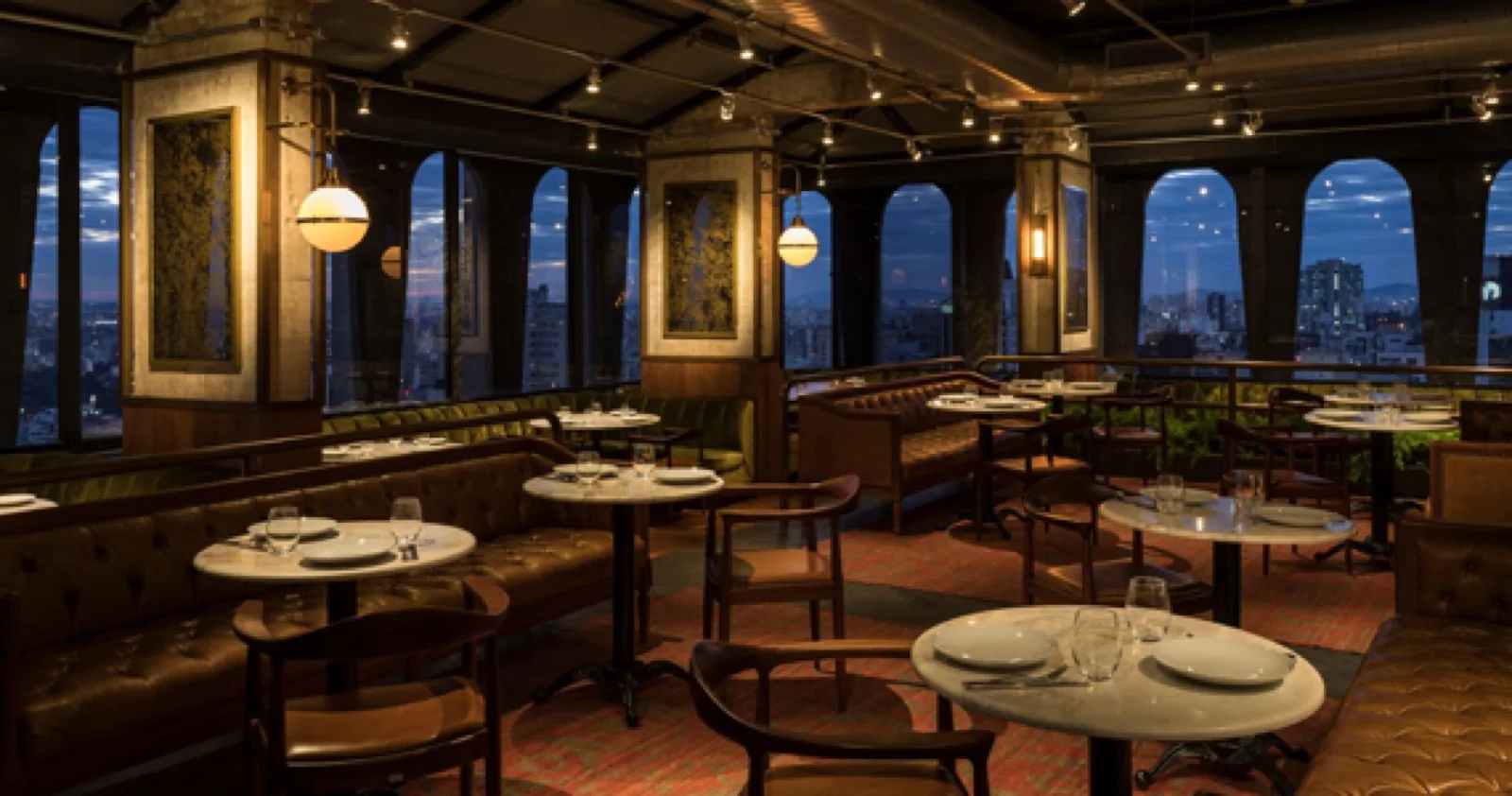 Ambiente do SEEN Restaurant